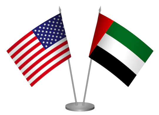 usa-united-states-america-vs-uae-united-arab-emirates-desk-flags-mockup-3d-vector-illustration_75010-2590 copy